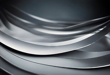 Abstract dark gray wave backgrounds stock video