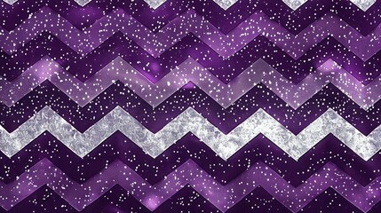 Sparkling Purple Chevron Pattern Background for Design Use