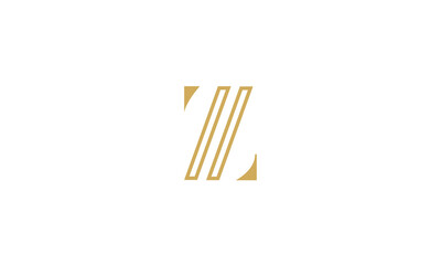 Z, ZZ, Abstract Letters Logo monogram