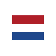 Illustration of the flag of the Netherland
