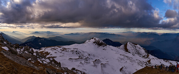 Landscape Stock Photos: Capturing the Winter Enchantment of Kedarkantha, India © Mritunjay