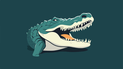 Crocodile icon symbol. Premium quality isolated