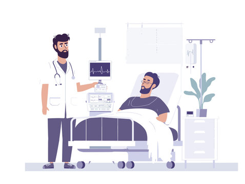  A sleep specialist analyzes sleep patterns through polysomnography diagnosing and addressing sleep disorders. 