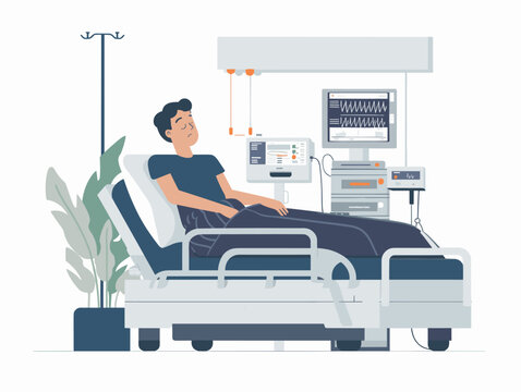  A sleep specialist analyzes sleep patterns through polysomnography diagnosing and addressing sleep disorders. 