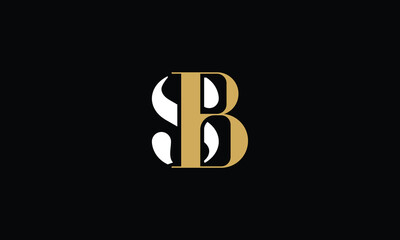 SB, BS, S, B, Abstract Letters Logo Monogram