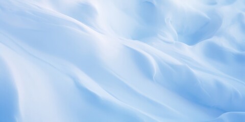 Obraz premium Serene Blue Snowdrift Texture - Abstract Winter Background