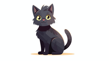 Isolated cat cartoon design vector illustrator