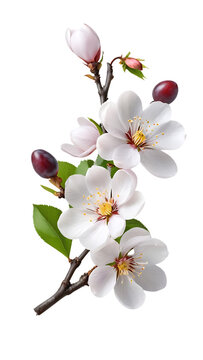 plums flowers