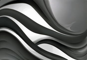 flow grey wave gray vector Curve illustration motion Abstract smooth
