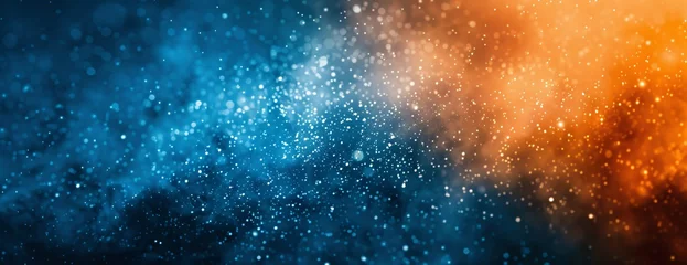 Fotobehang Galaxy Glow A Celestial Splash of Light Generative AI © Riya