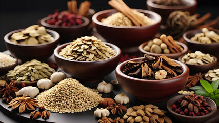 spices and nuts