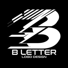 B Letter Vector Logo Design