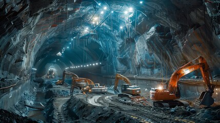 Mechanical Giants of Mineral Extraction: The Pivotal Role of Excavators and Backhoes
