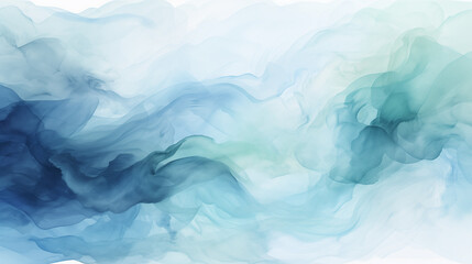 Obraz premium Ethereal Blue Depths