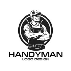 Handyman Vector Logo Design