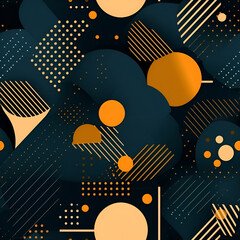 Abstract different textures seamless pattern. Backdrop of multicolored grunge shapes for fabric, web and other design