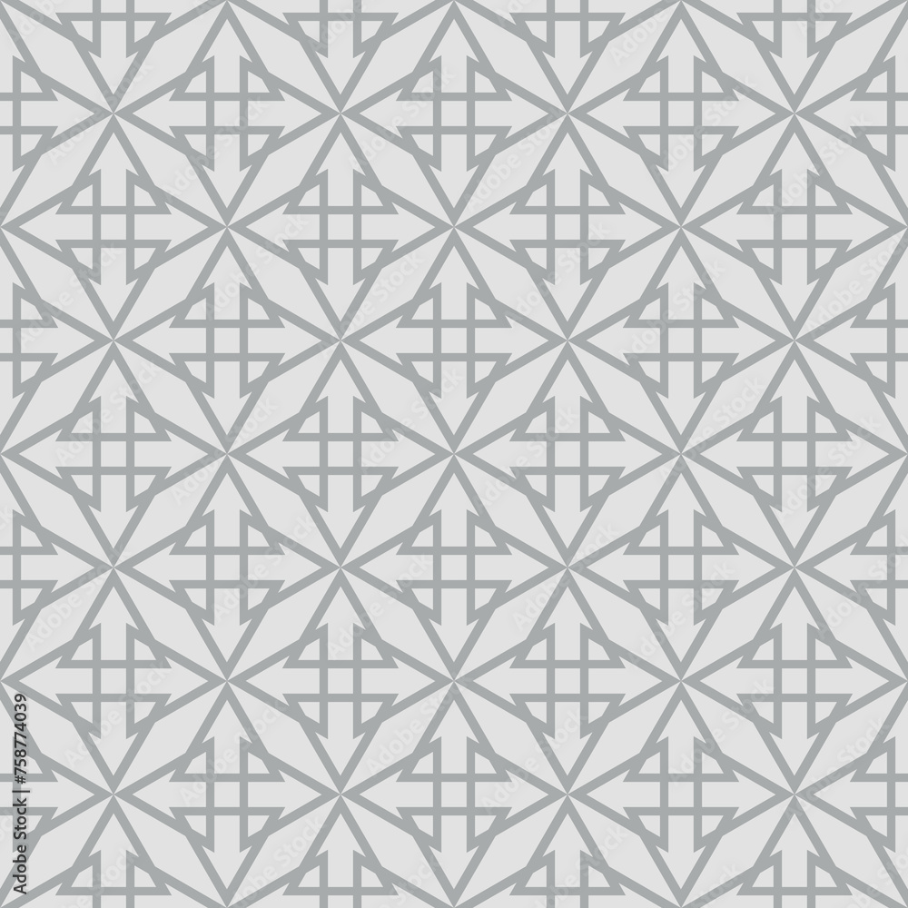 Poster tile grey vector pattern or website background