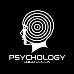 Psychology Vector Logo Design