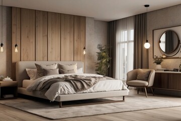 Cozy Contemporary Bedroom