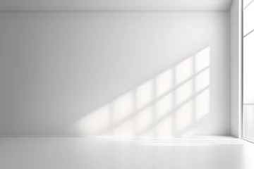Deurstickers blurred natural light windows © RORON