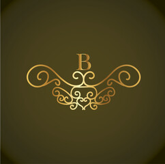 Web Creative Initial letter b logo design with modern business vector template. Creative isolated b monogram logo design
