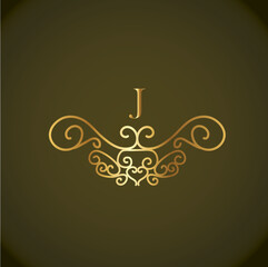 Web Creative Initial letter j logo design with modern business vector template. Creative isolated j monogram logo design