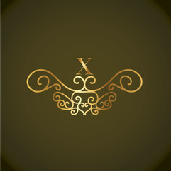 Web Creative Initial letter x logo design with modern business vector template. Creative isolated x monogram logo design