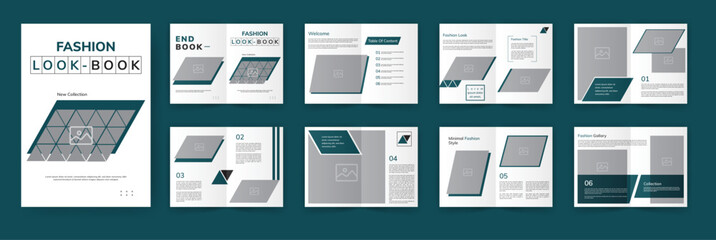 Fashion Look Book portfolio Brochure
