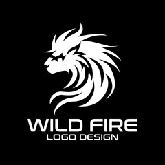 Wild Fire Vector Logo Design
