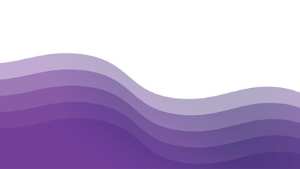 Purple wave element vector image for backdrop or presentation