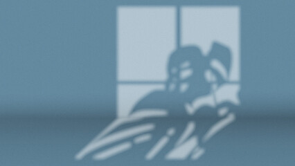 Sober Window Light Shaded Backgrounds - obrazy, fototapety, plakaty