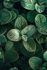 Closeup of green leaves on a plant, a terrestrial organism in botany
