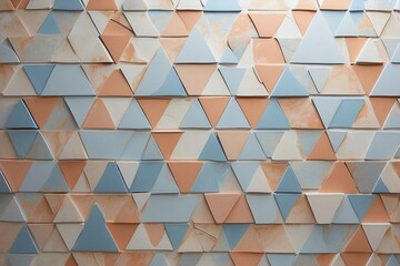abstract geometric wall background