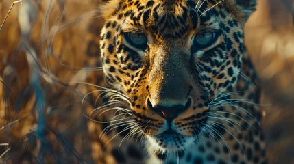  closeup of a leopard © overrust