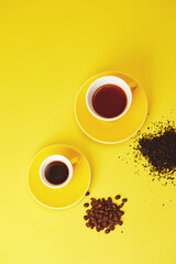 Tee und Kaffee