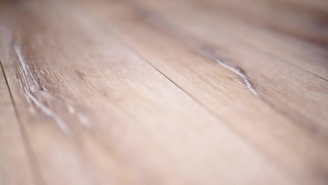 Natural wooden textureof new oak parquet laminate flooring