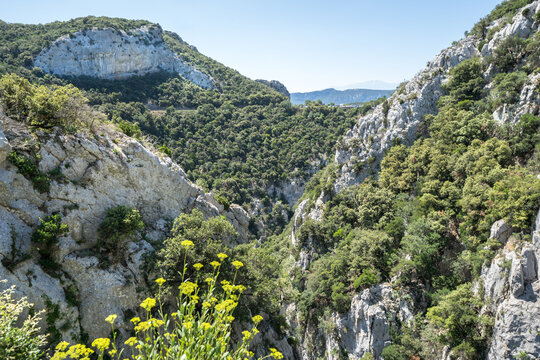 Gorges de Galamus,  Languedoc Roussillon, France
