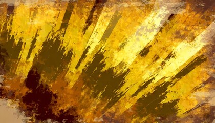 abstract yellow and brown color distressed grunge texture background
