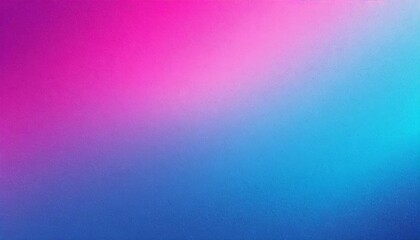 blue magenta pink abstract gradient background with grainy texture effect web banner design - obrazy, fototapety, plakaty