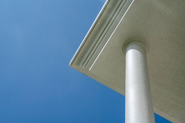 building architecture design with column