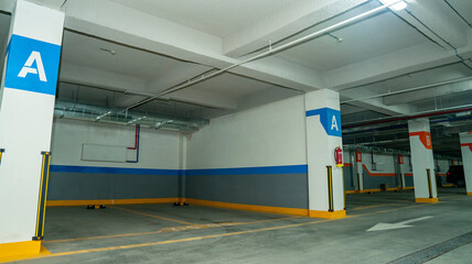 Garage interior B floor design
