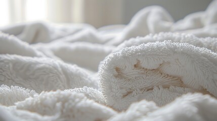 Fluffy towels lie in wait, their soft embrace a sanctuary against the chaos of everyday life, beckoning weary souls to find solace in their warmth.