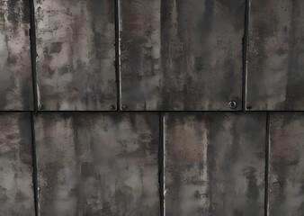 Obraz premium Grunge metal wall texture background, suitable for Halloween theme background, old cracks in cement, dusty old film effect texture, horror concrete imitation facade wall, generative AI 