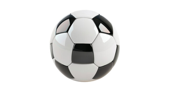 Soccer Ball on Transparent Background PNG