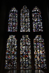 stained glass window
