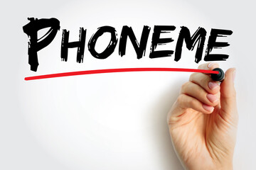 Phoneme is a unit of sound that can distinguish one word from another in a particular language,...