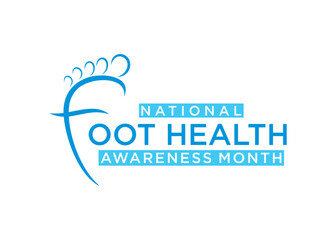 Foot health awareness month observed each year in April.