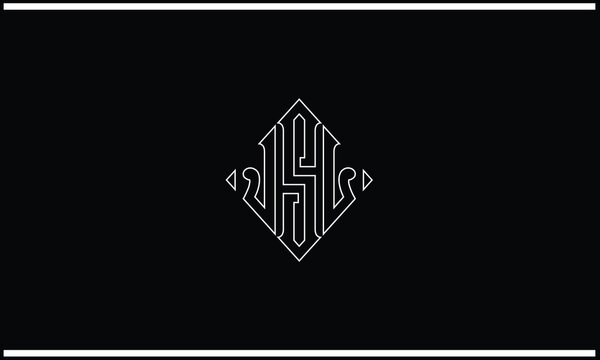JSL, Abstract Letters Logo Monogram