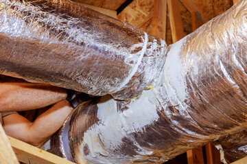 During construction of new home, HVAC system, ventilation system, air duct pipelines will be...