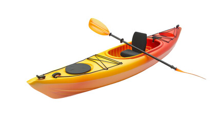 Toy Kayak on Transparent Background PNG